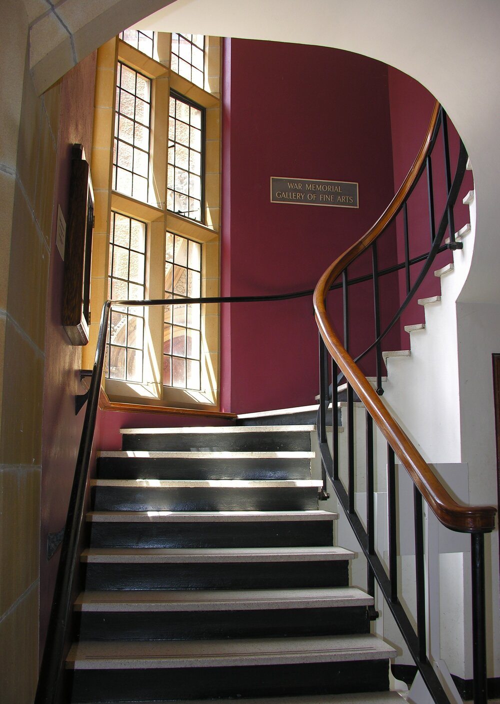 War Memorial Gallery of Fine Arts Stairway