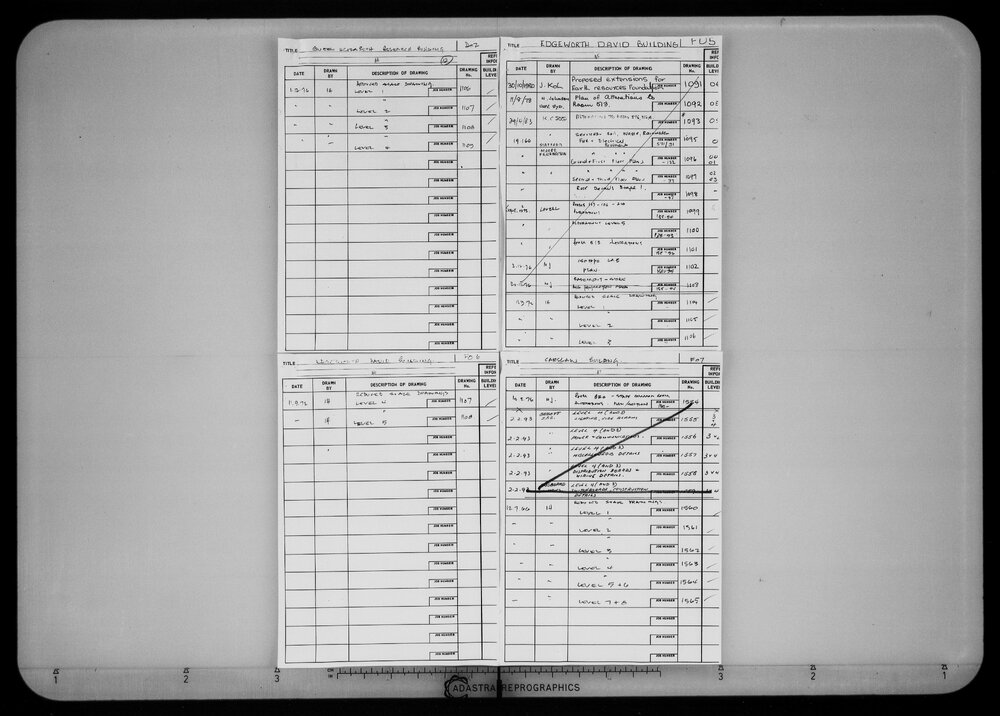 Edgeworth David Building - Demolished - Microfilm Roll F338