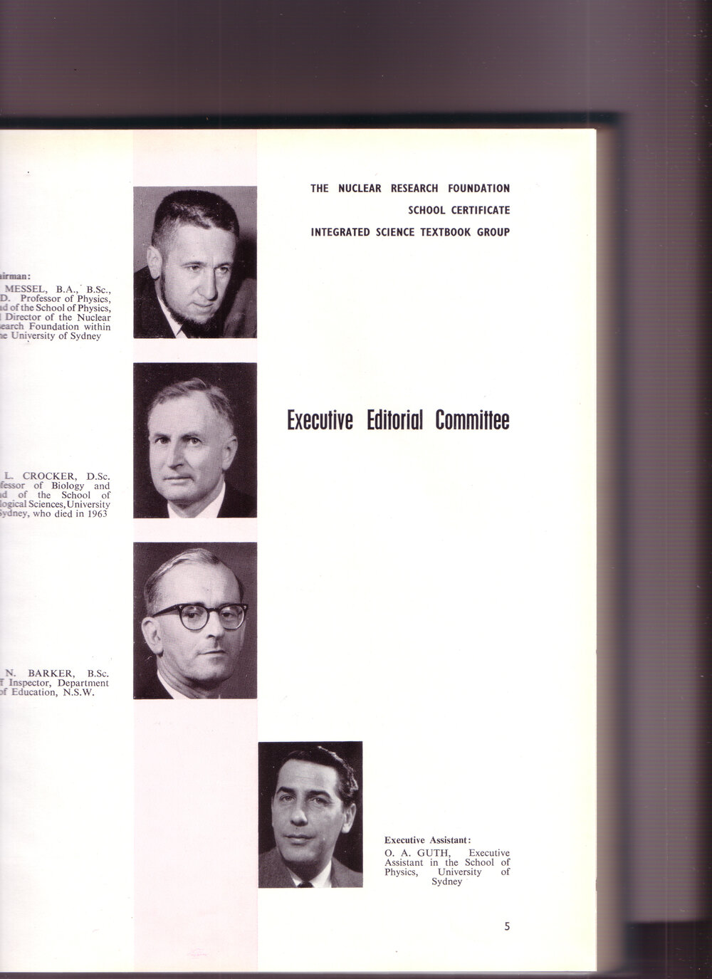 Executive Editorial Commitee