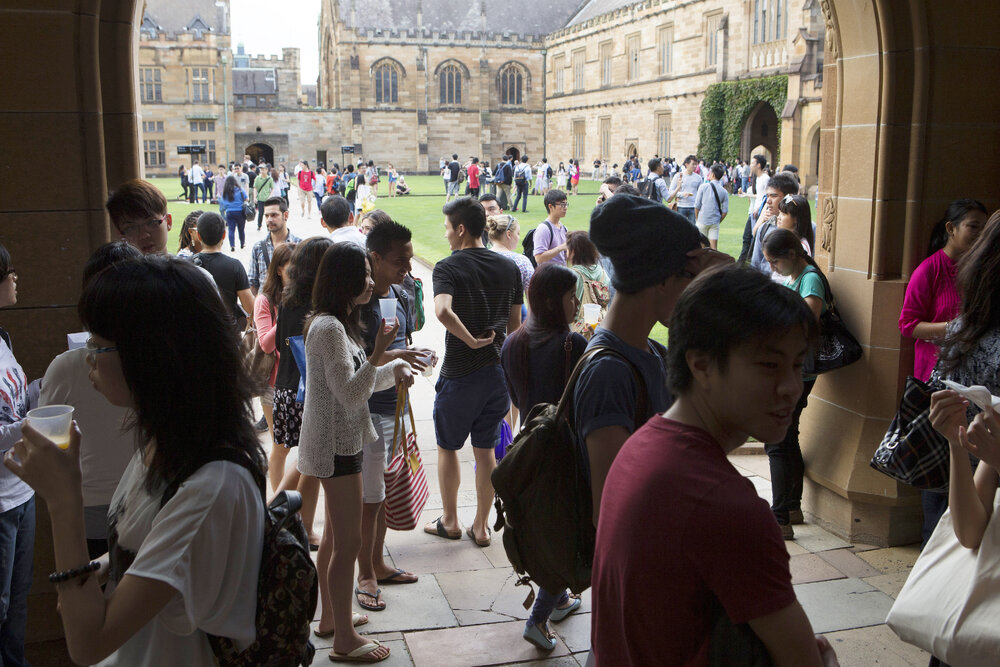 International Students Welcome Event in Great Hall