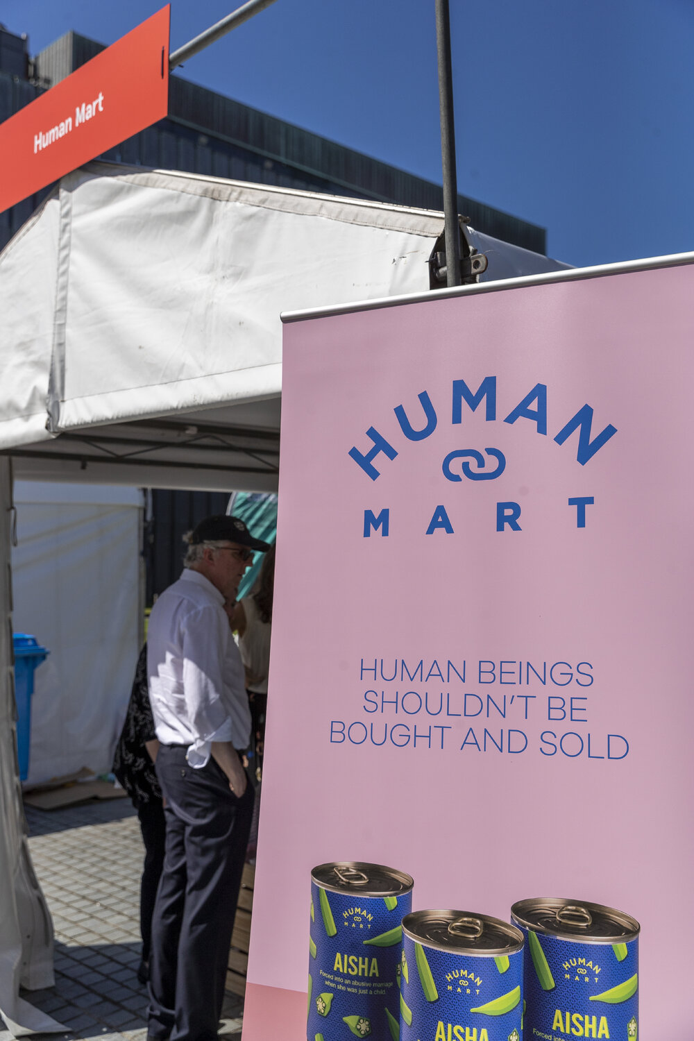 Human Mart Stall at Welcome Week