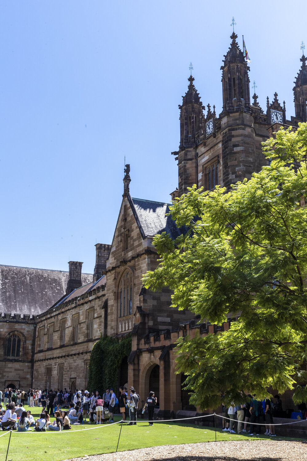International Student Welcome Event in Quadrangle