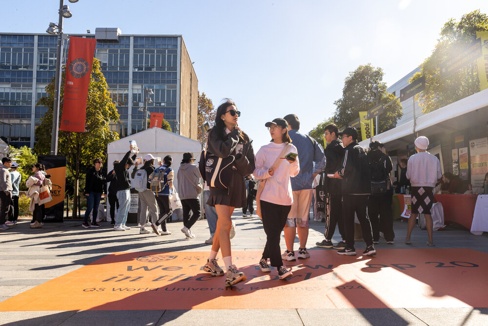 Welcome Fest Stalls on Eastern Avenue