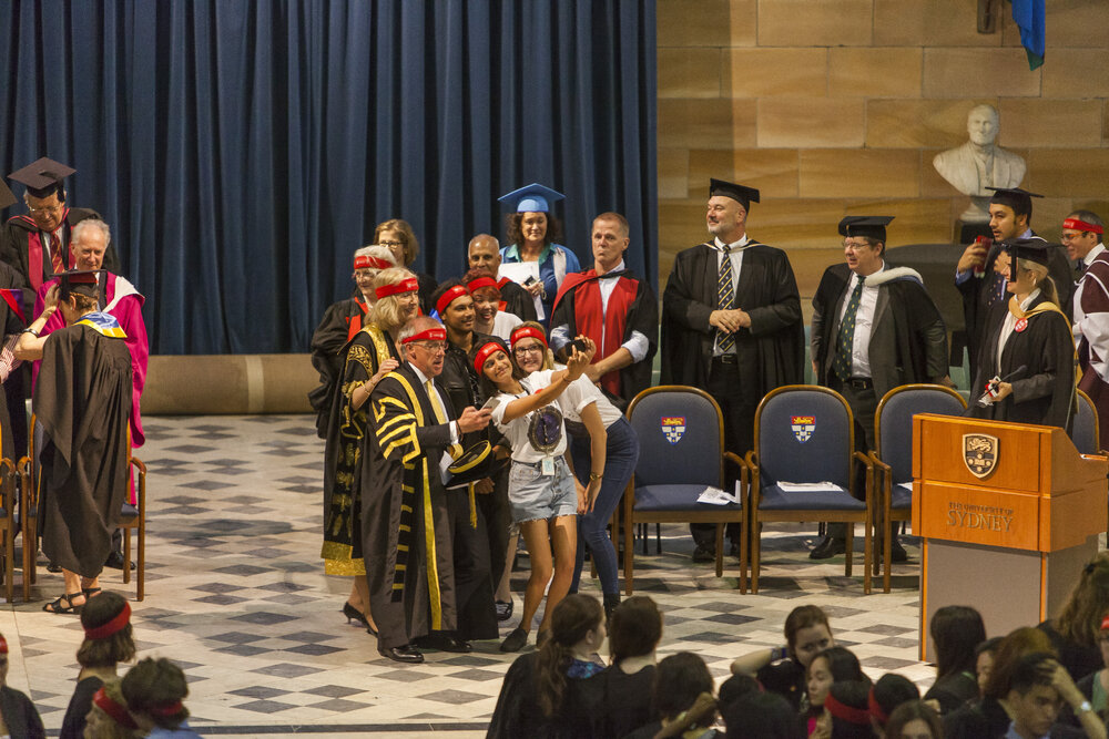 Orientation Week Ceremony in the Great Hall