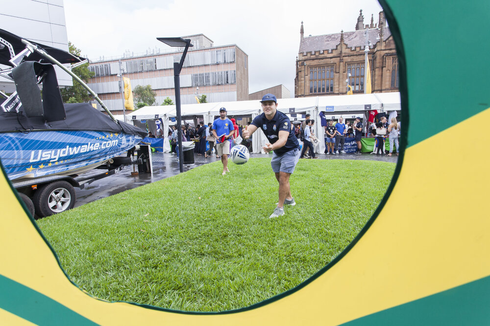 Sydney Uni Rugby League Football Club at Orientation Week