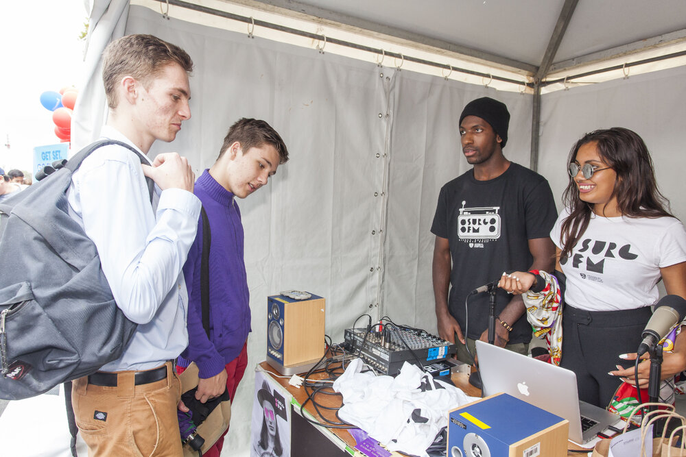 Sydney Union Radio Group (SURG) Stall at Orientation Week