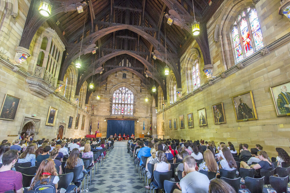 Faculty of Arts and Social Sciences (FASS) Event in the Great Hall During Orientation Week
