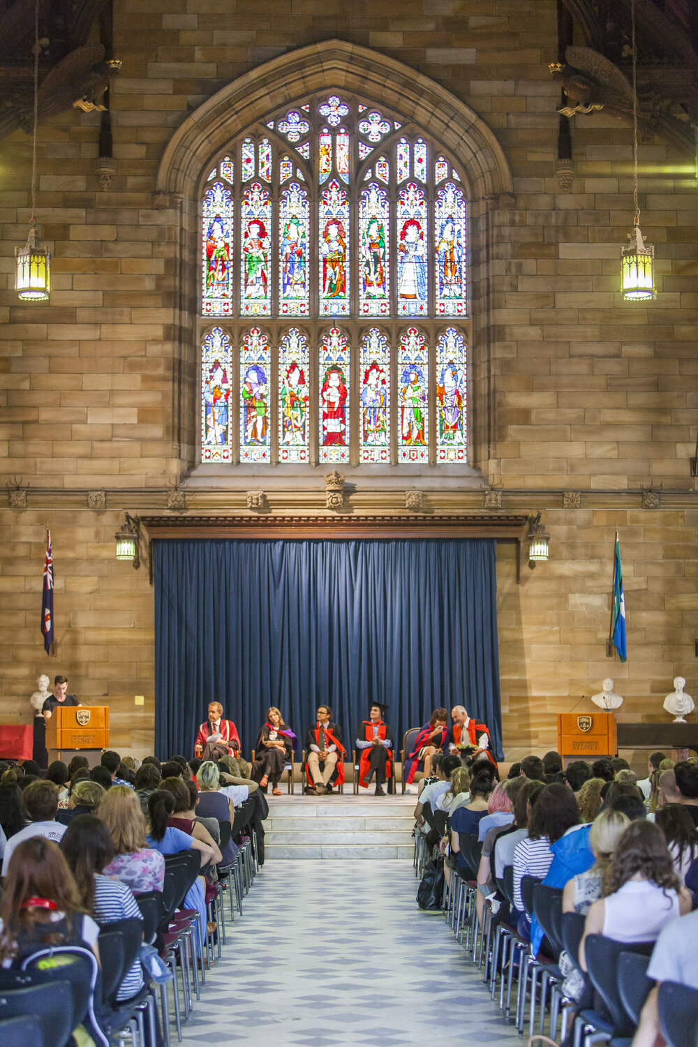 Faculty of Arts and Social Sciences (FASS) Event in the Great Hall During Orientation Week