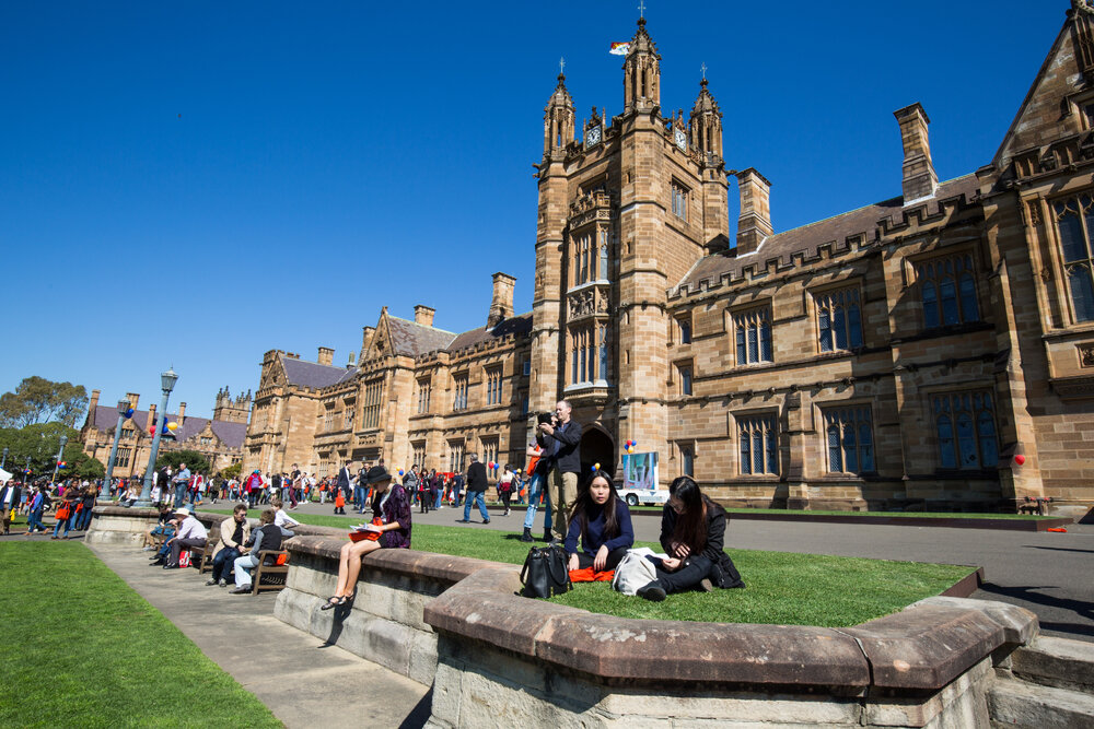 Open Day Activities in Front of the Main Building