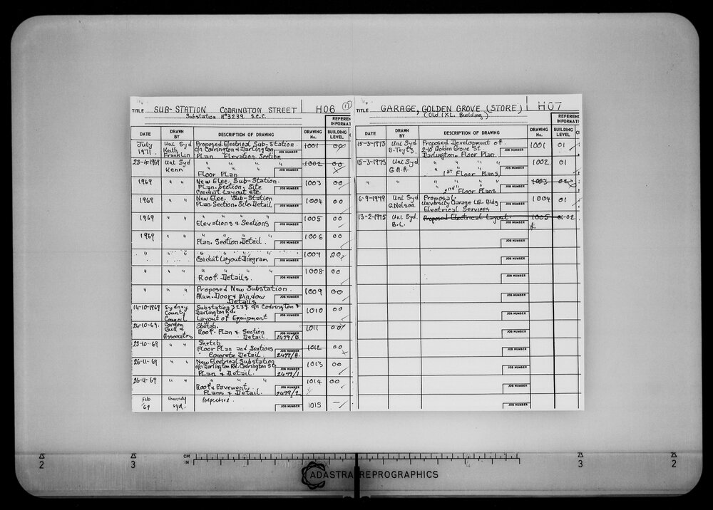 Garage - Golden Grove - Old IXL Building - Microfilm Roll F344