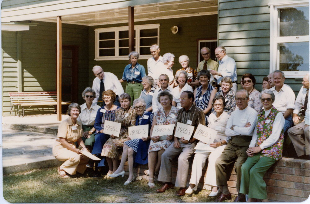 Sydney Teachers College 1920s to 1960s Camp Staff Reunion