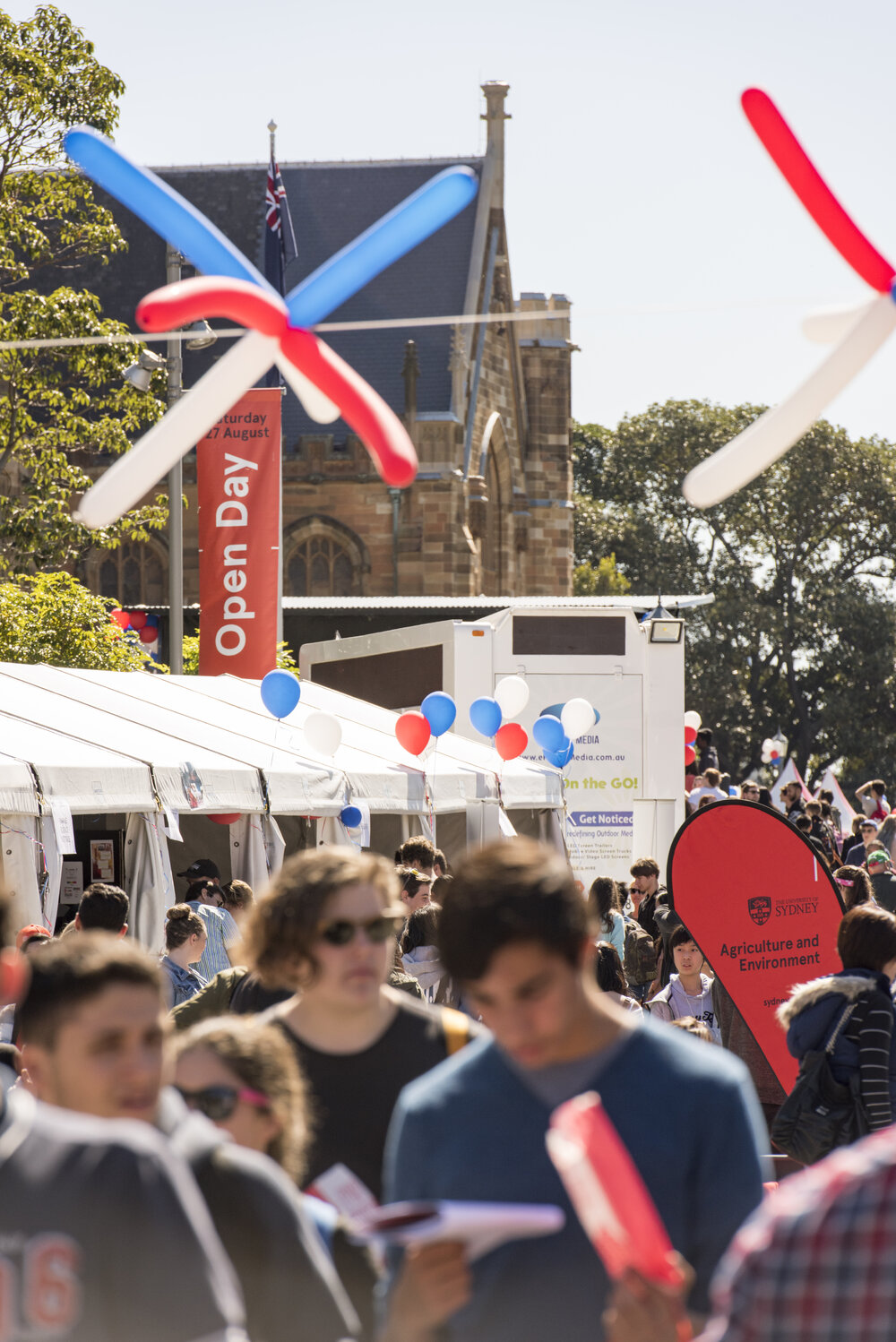 Open Day Attendees on Eastern Avenue