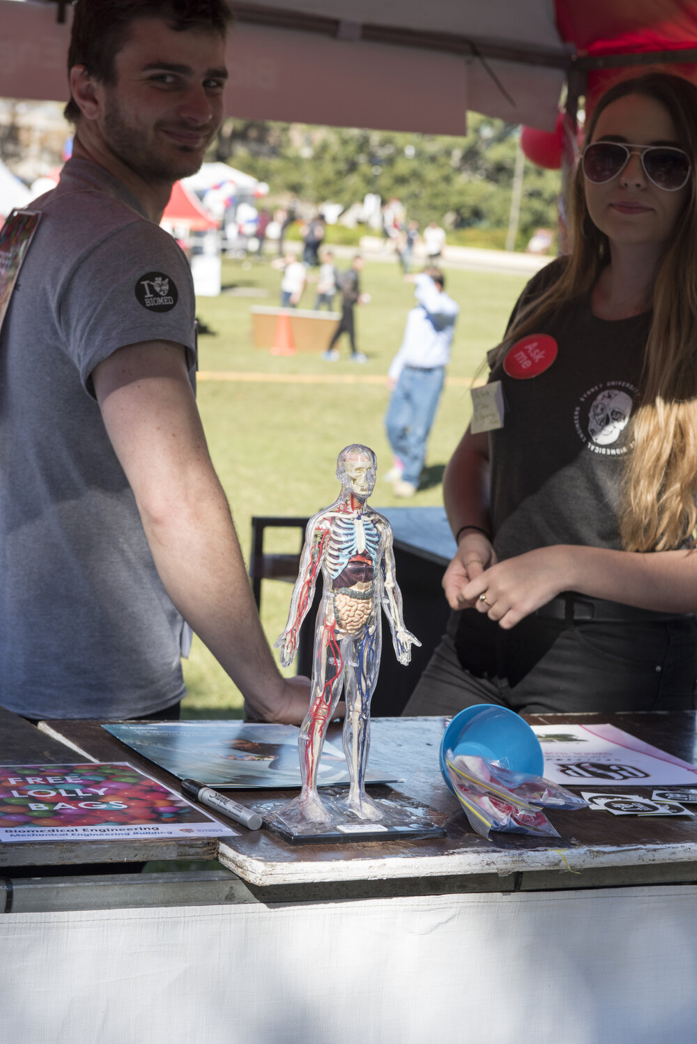 Sydney University Association of Biomedical Engineers (SUABE) Stall at Open Day