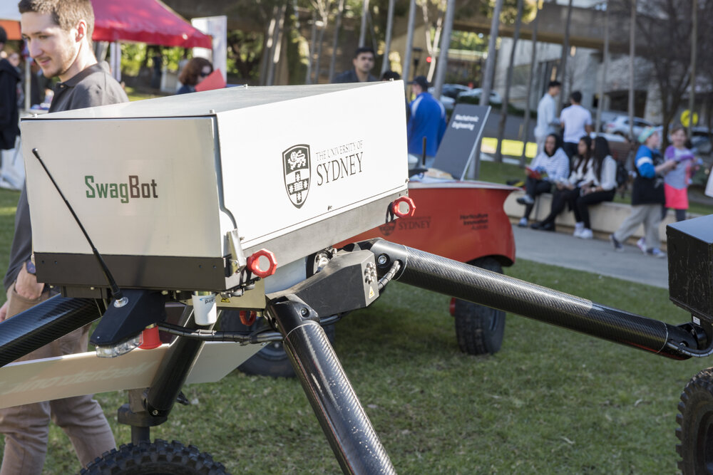 SwagBot at Open Day