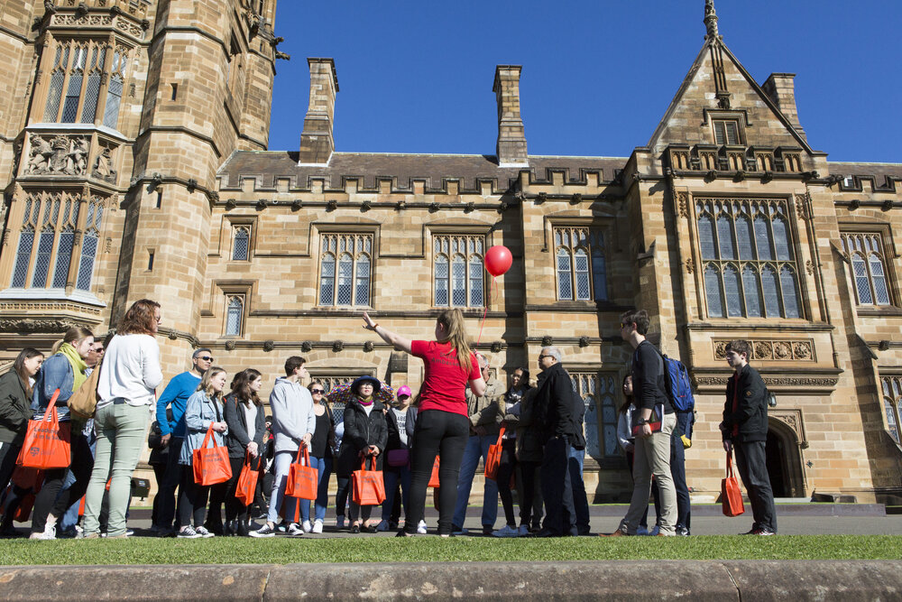 Open Day Campus Tour at Quadrangle