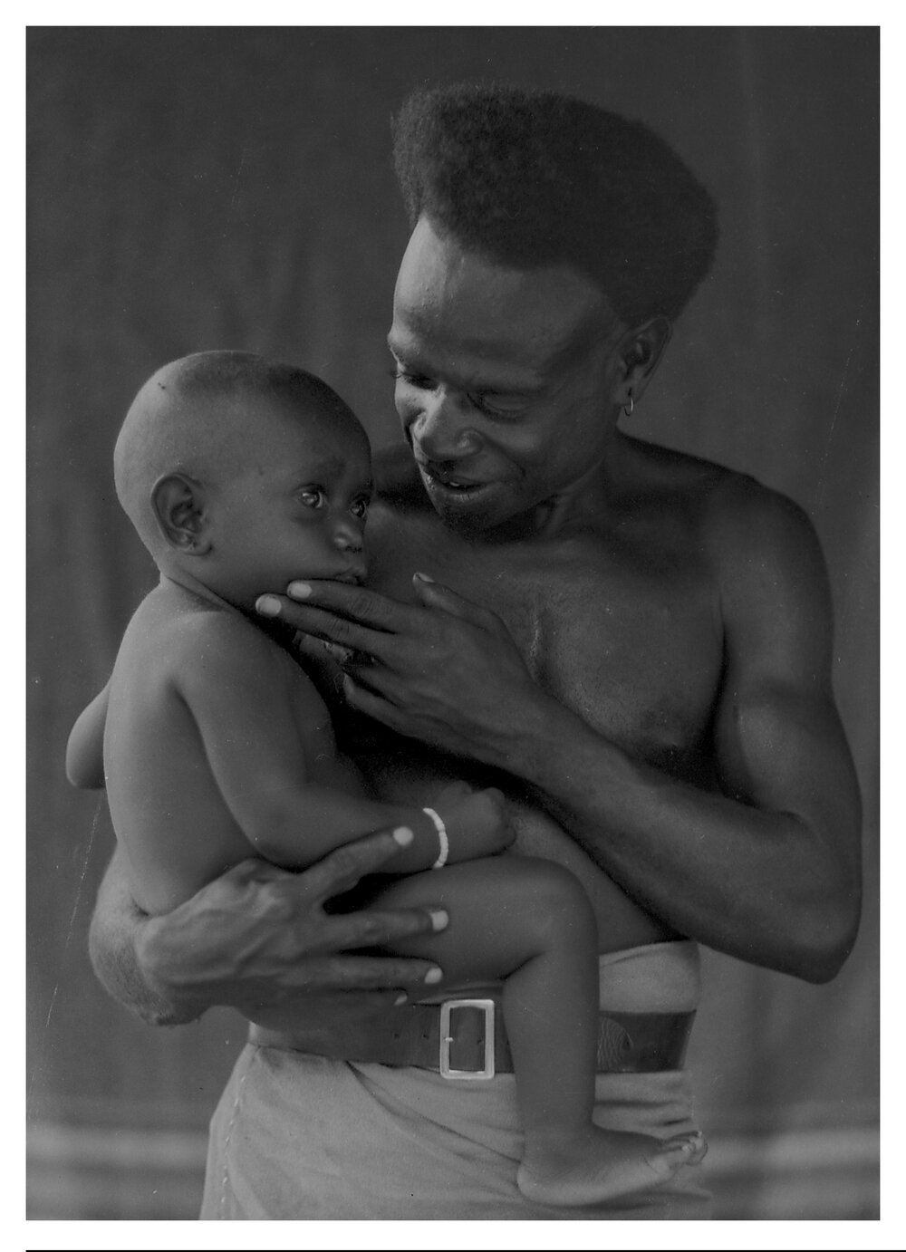 Father and Child - Ngangaria and Dick