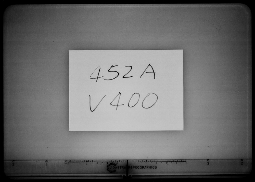 Surveys 452A and V400 - Microfilm Roll F343