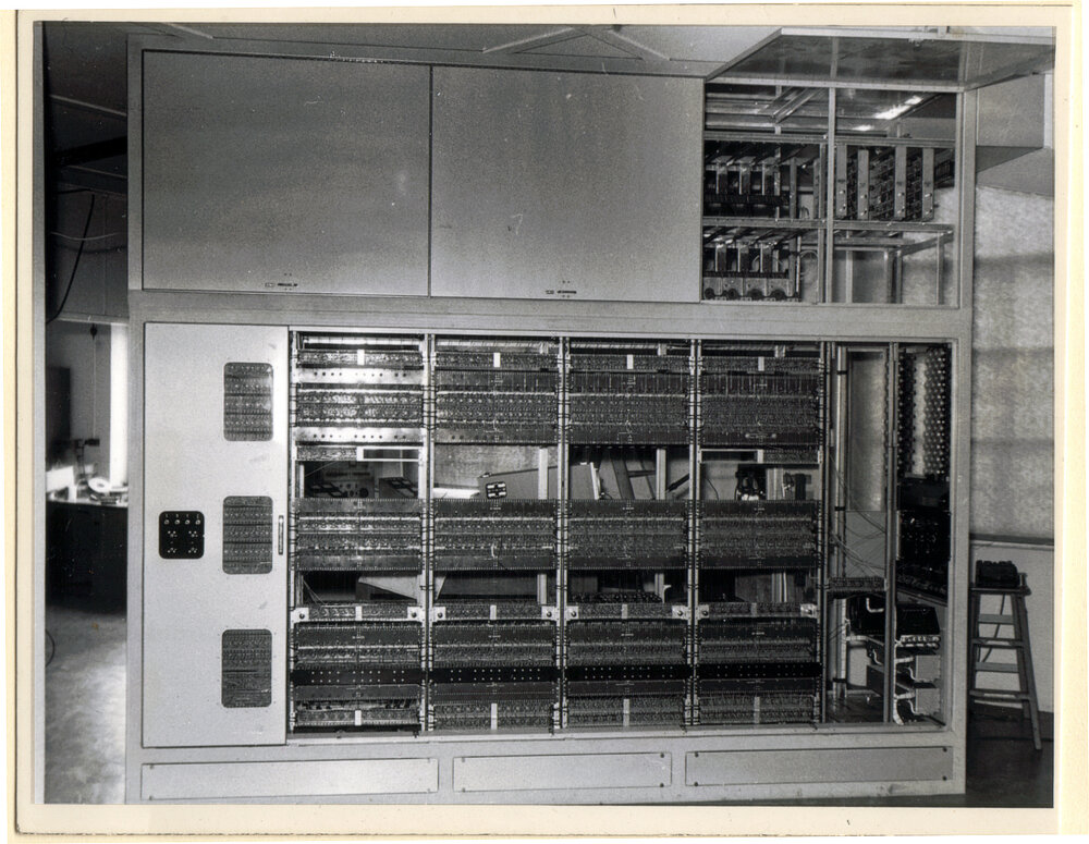 SILLIAC During the Early Stages of Its Construction