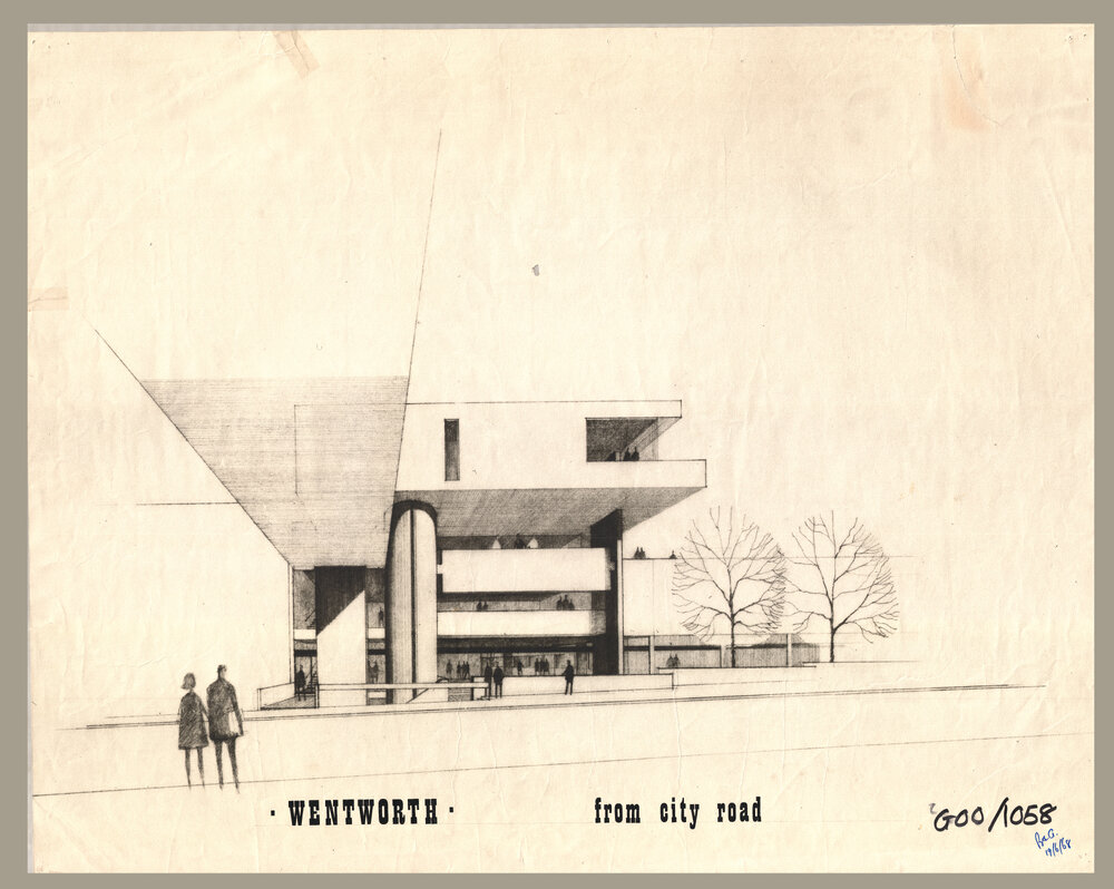 Engineering Precinct - View of Wentworth Building from City Road
