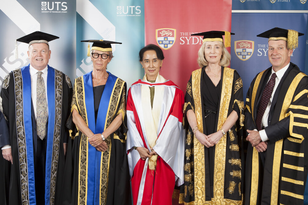 Honorary Degree Ceremony for Daw Aung San Suu Kyi AC at the Opera House