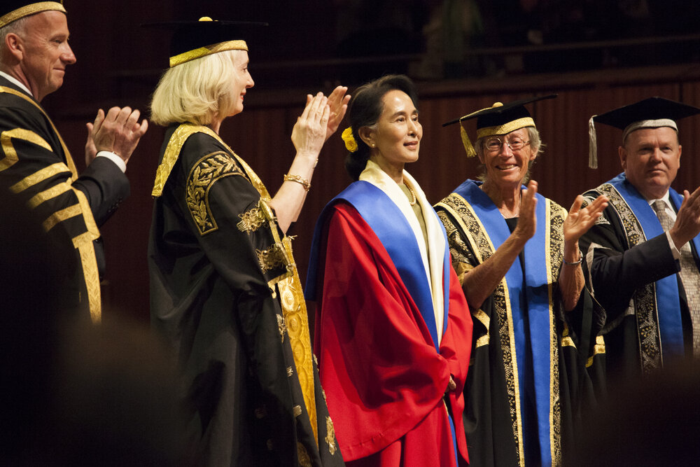 Honorary Degree Ceremony for Daw Aung San Suu Kyi AC at the Opera House