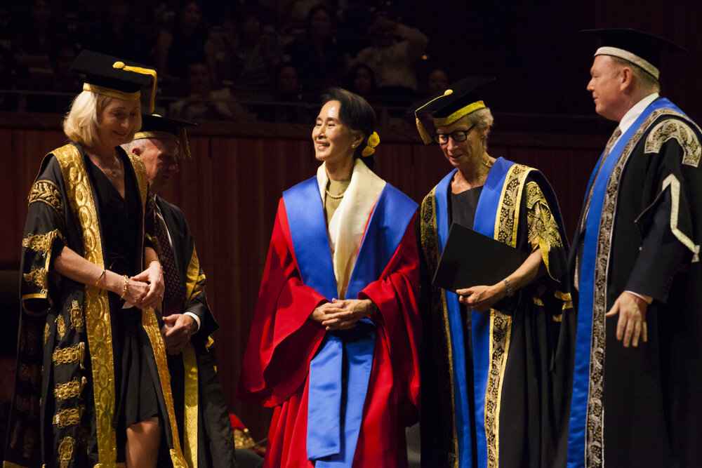 Honorary Degree Ceremony for Daw Aung San Suu Kyi AC at Sydney Opera House