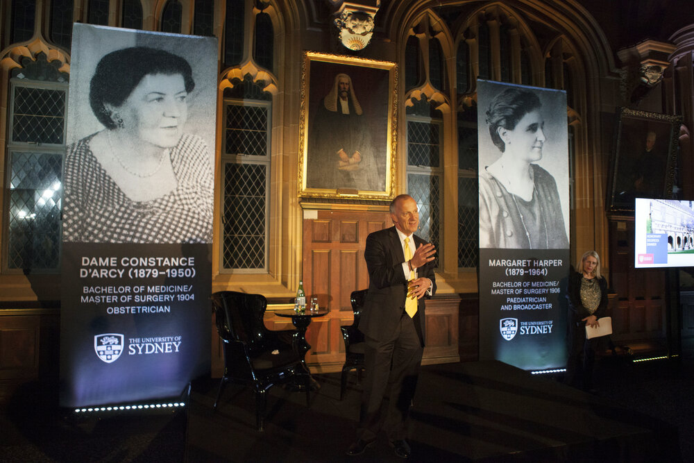 Vice-Chancellor and Principal Dr Michael Spence at Honorary Degrees Dinner in MacLaurin Hall