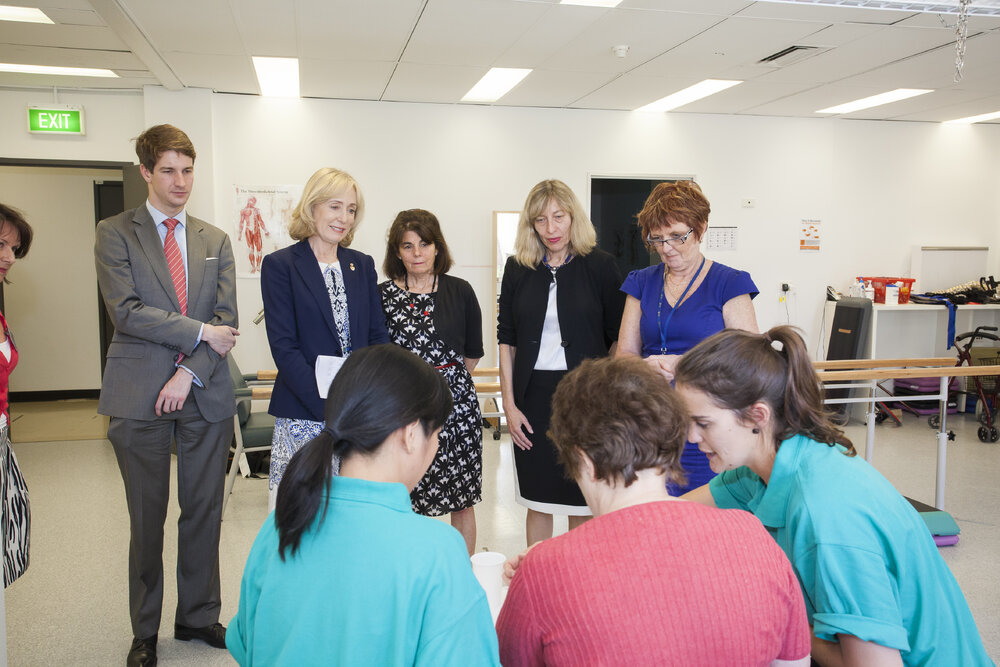 Chancellor Belinda Hutchinson Touring the Cumberland Campus 