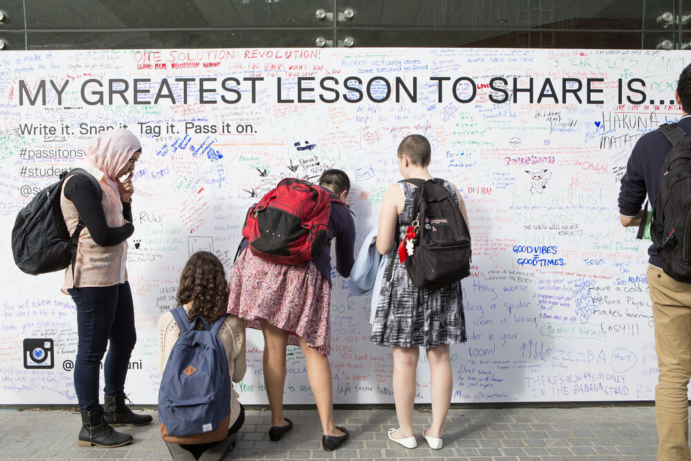 Interactive Wall for Tedx on Eastern Avenue