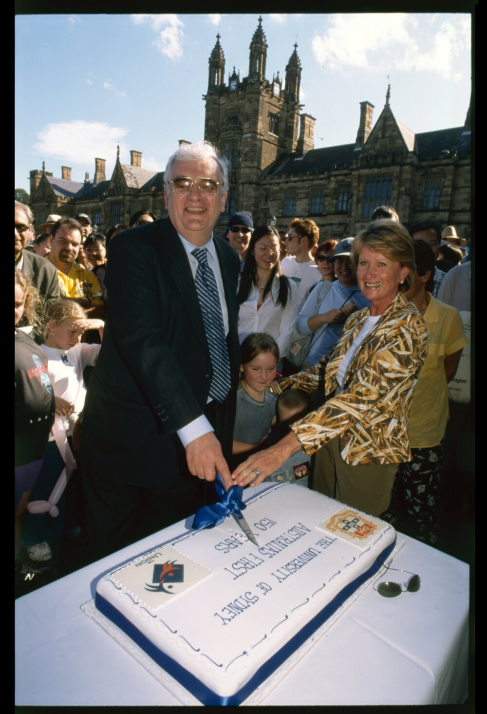 Vice-Chancellor Gavin Brown with Deputy Chancellor Renata Kaldor