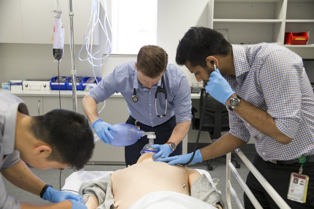 Students at Concord Clinical School