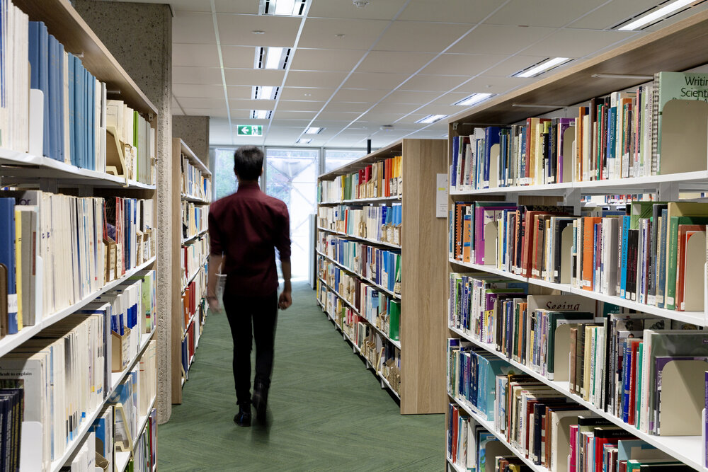 Students at Westmead Hospital Library