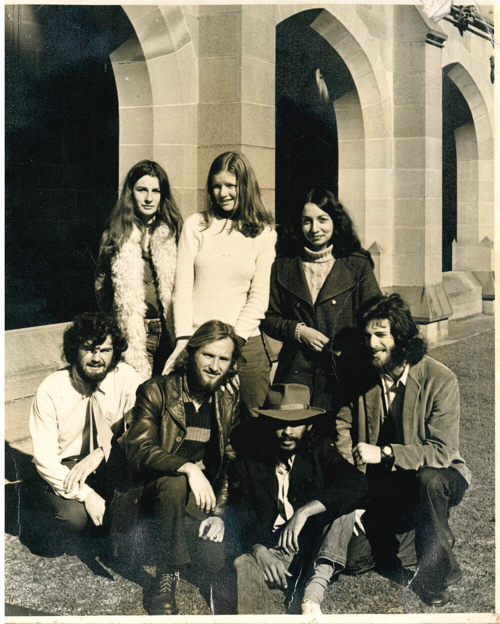 Social Work Students Association Executive 1974-1975