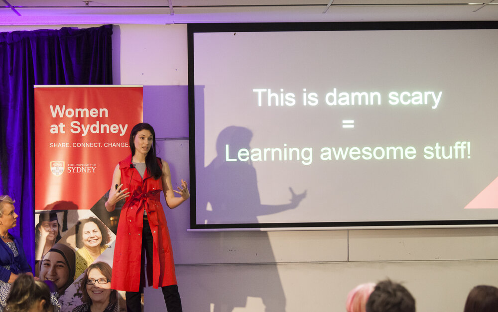 Alexandra Ilajadica at Women at Sydney: Share, Connect, Change Symposium