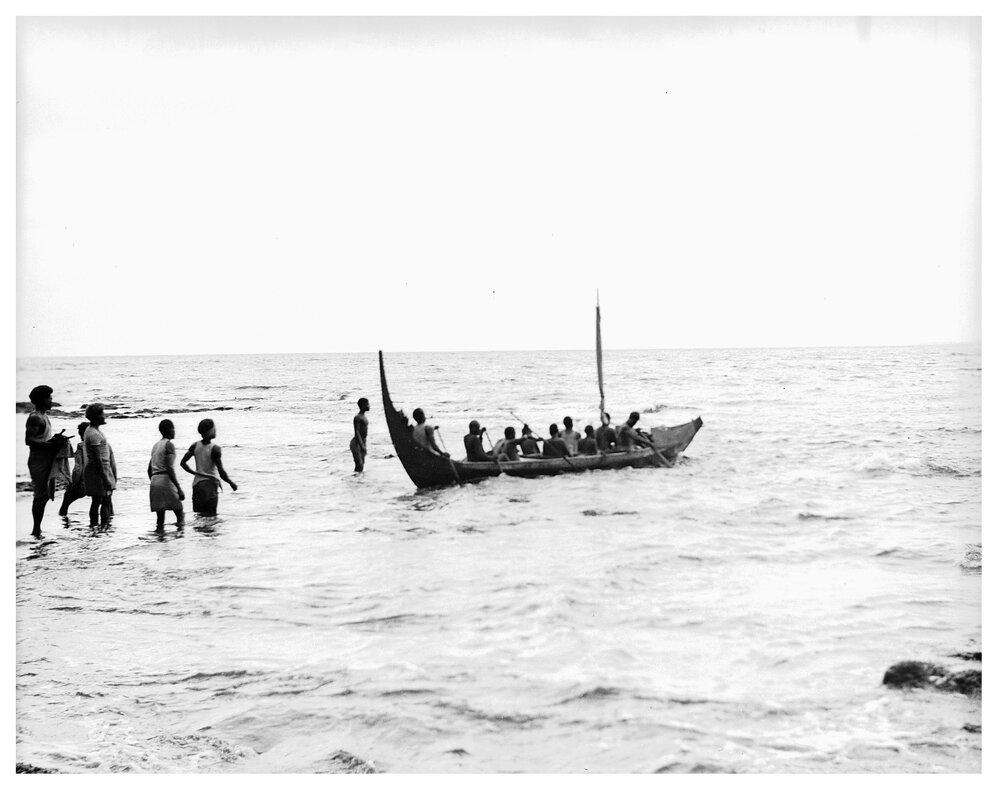 Departure of Mbinambina