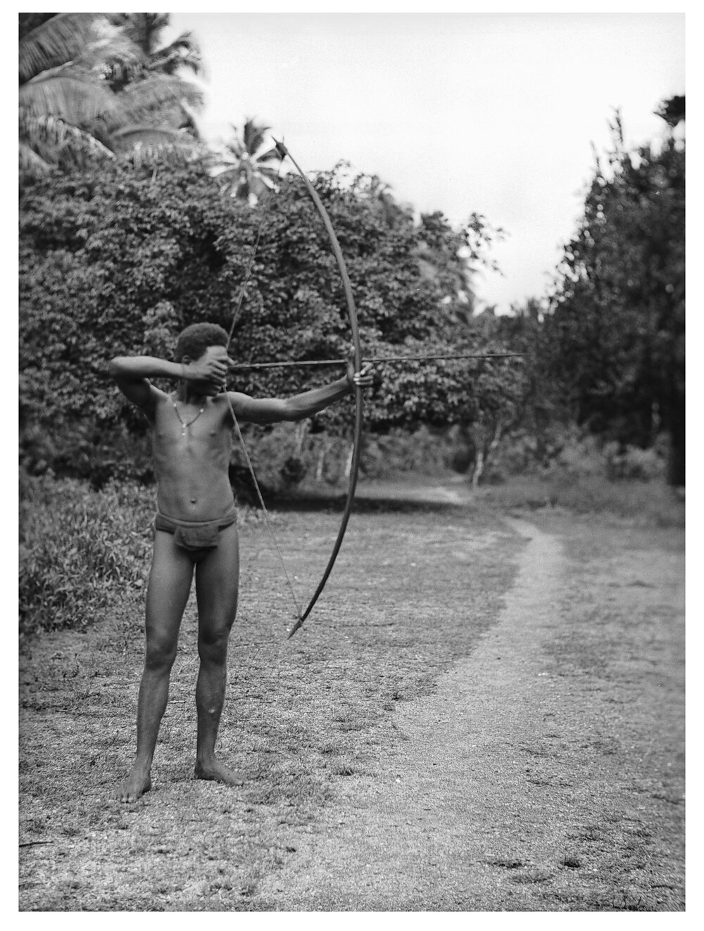 Mwaneralua with Bow and Arrow