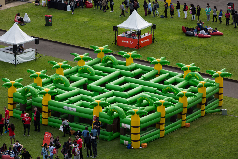 Pave The Way Fundraiser on Front Lawn