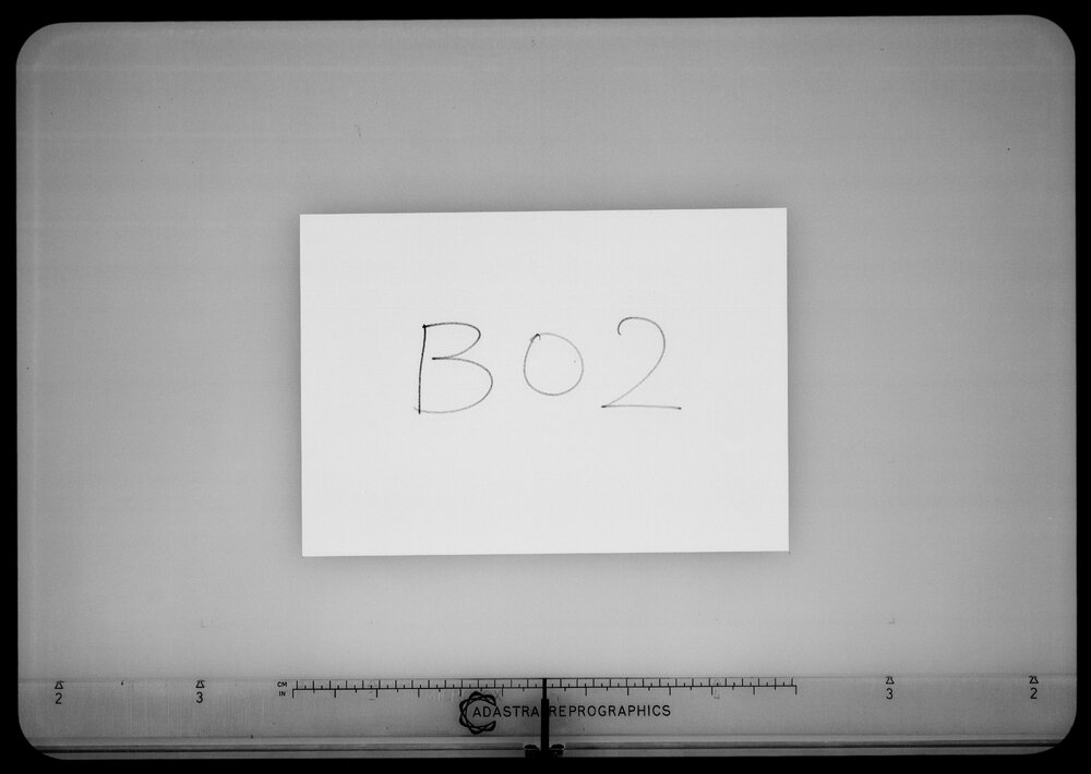 McMaster Laboratory CSIRO - McMaster Annexe - Microfilm Roll F340