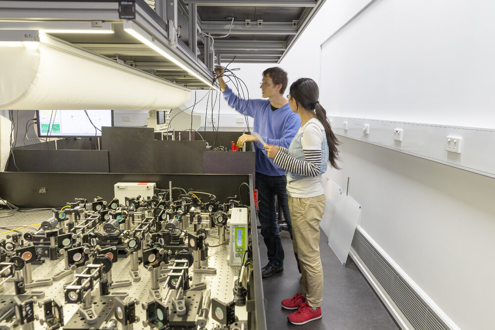 Students in Sydney Nanoscience Hub Research Lab