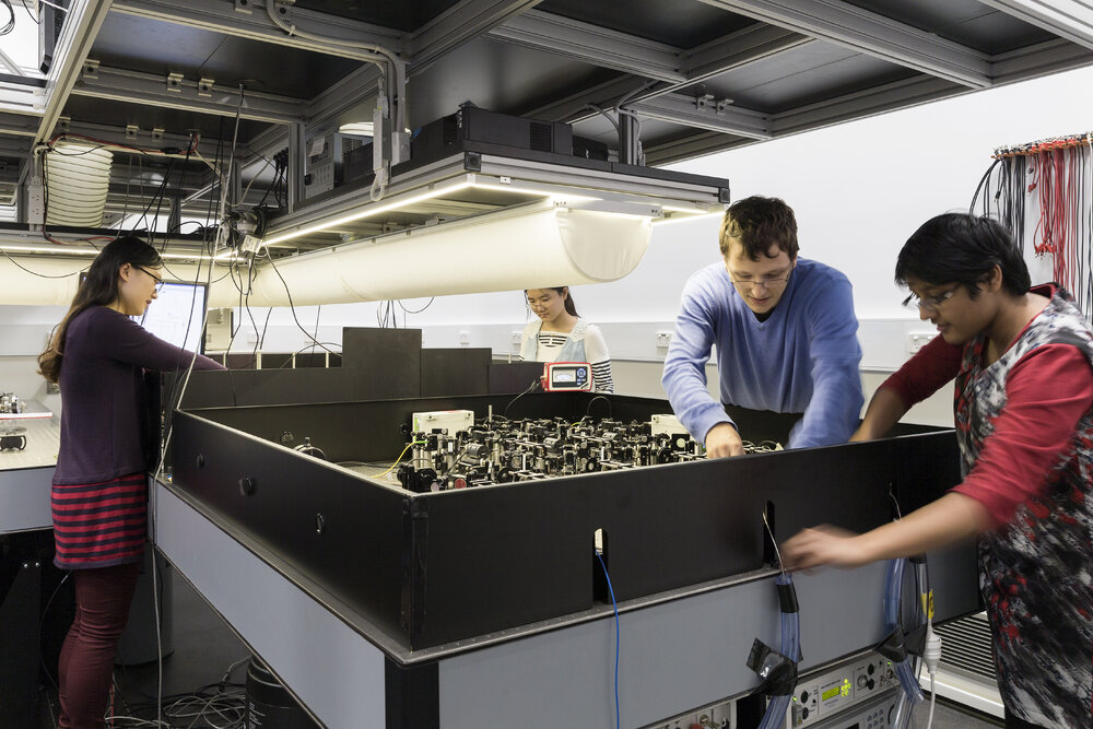 Students in Sydney Nanoscience Hub Research Lab
