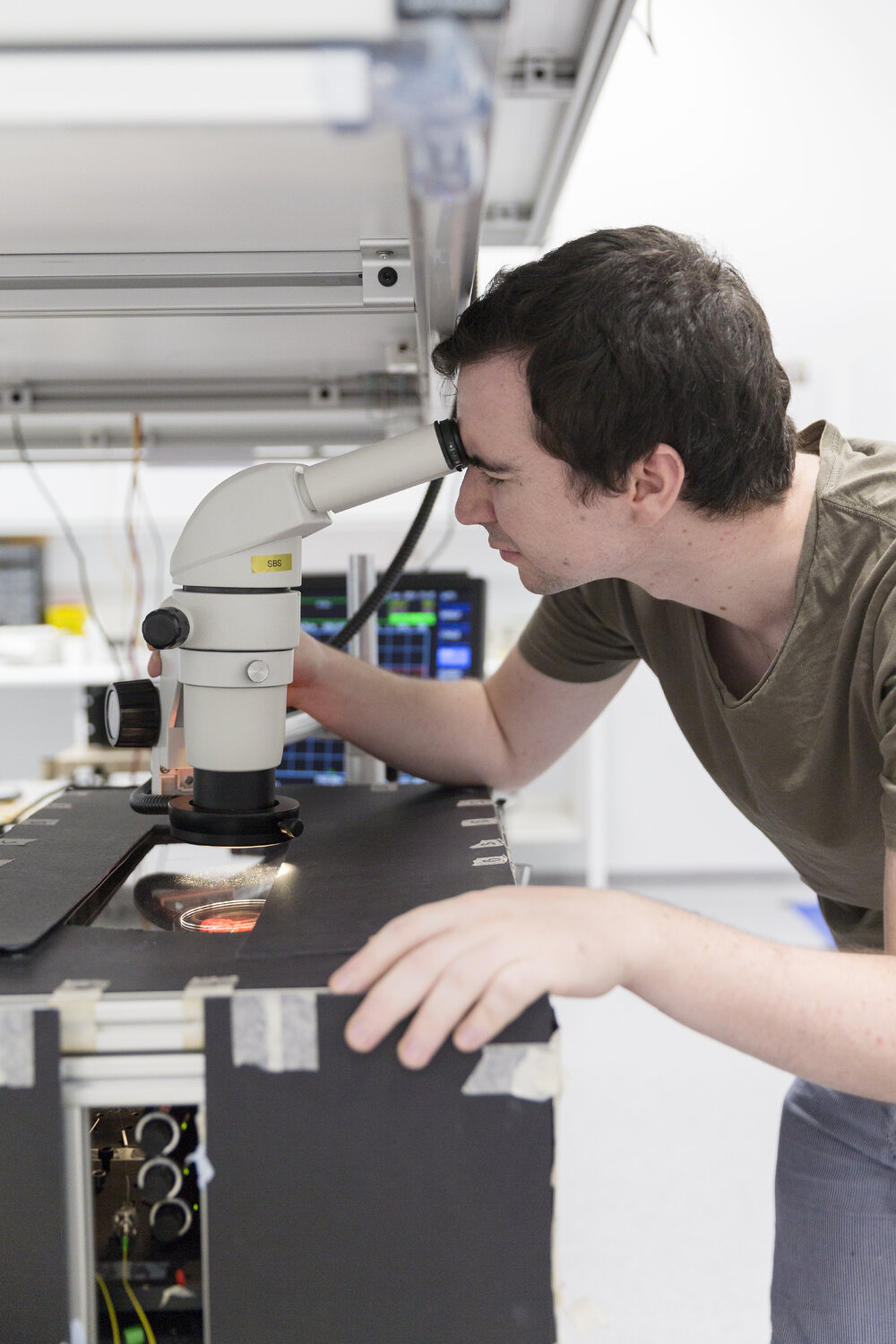 Student in Sydney Nanoscience Hub 