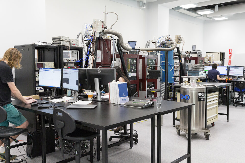 Students in Sydney Nanoscience Hub 