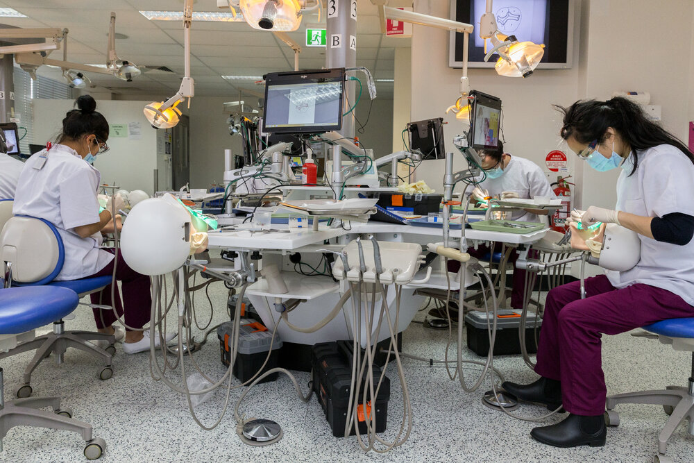 Dental Simulation Clinic at Sydney Dental Hospital, Surry Hills