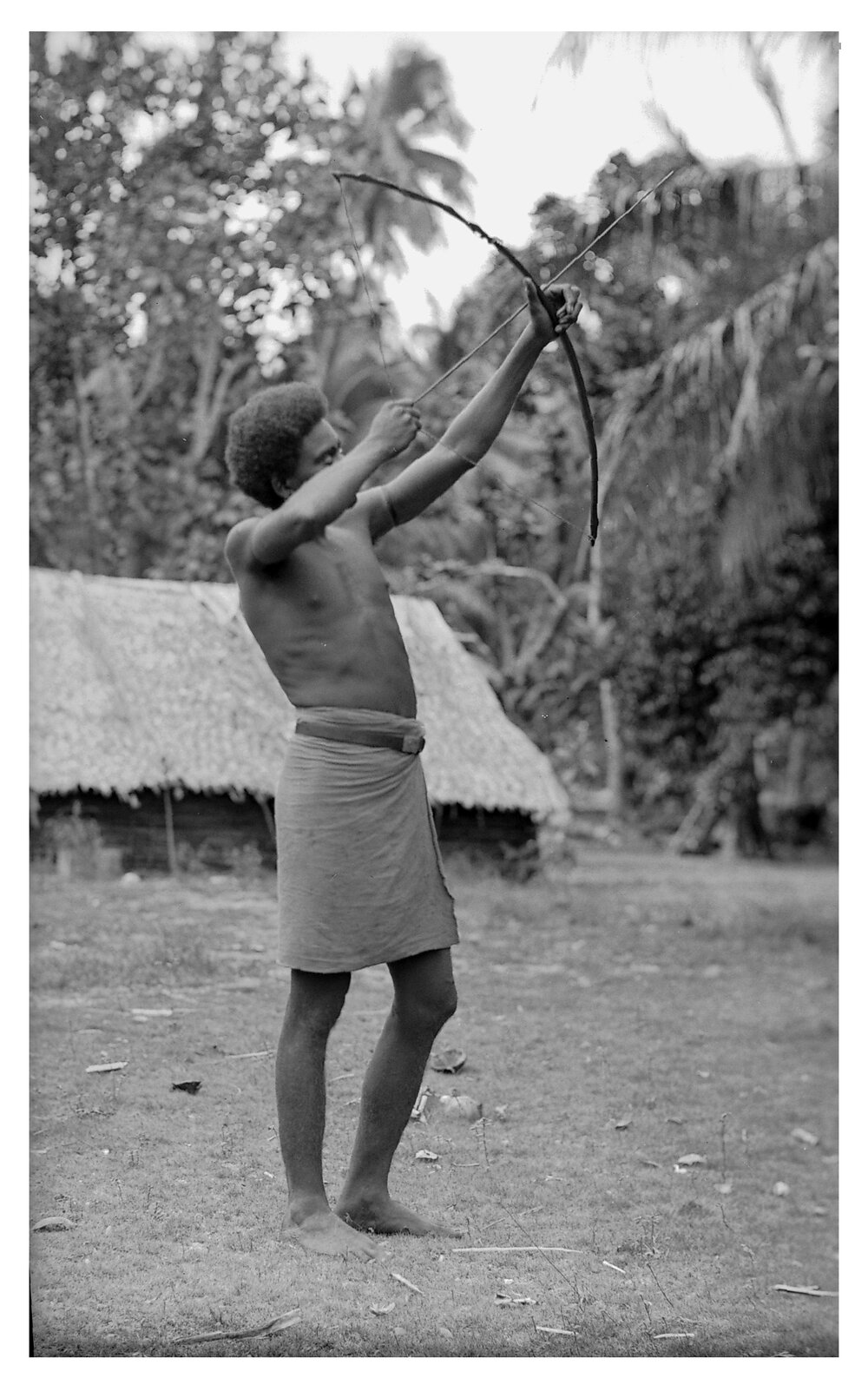 Standing with Bow and Arrow