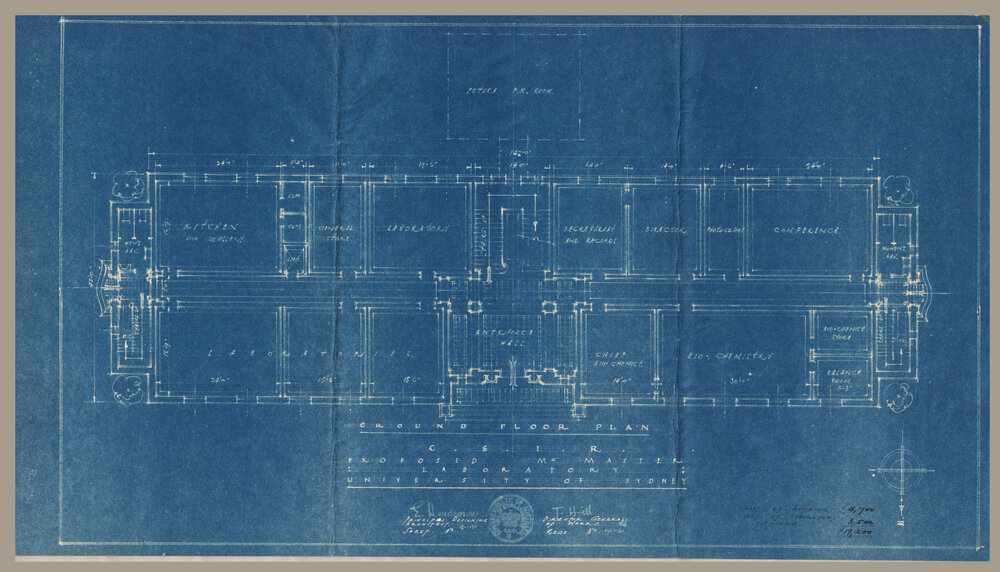 Council for Scientific and Industrial Research - Proposed McMaster Laboratory - Ground Floor
