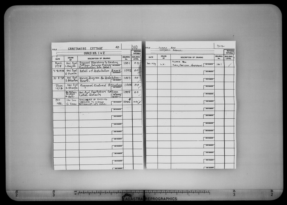 Guard Box - Western Avenue - Microfilm Roll F362