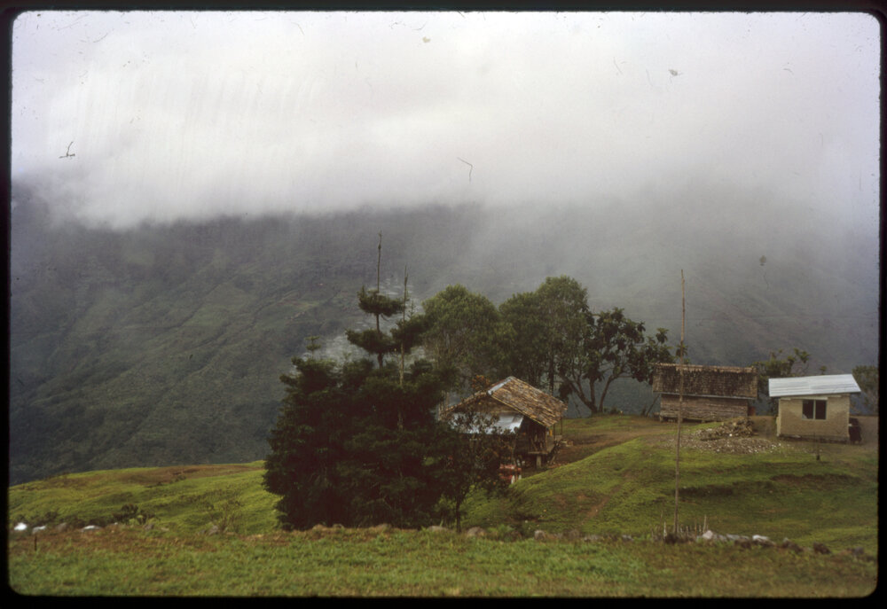 Buildings on Mountainside