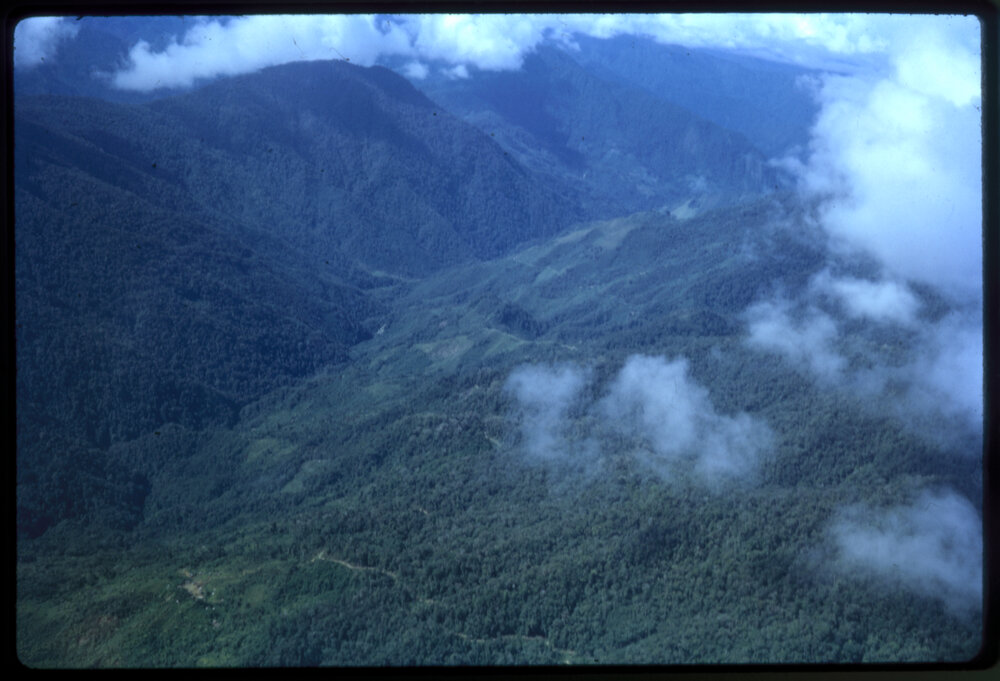 Aerial View of Valley, Papua New Guinea