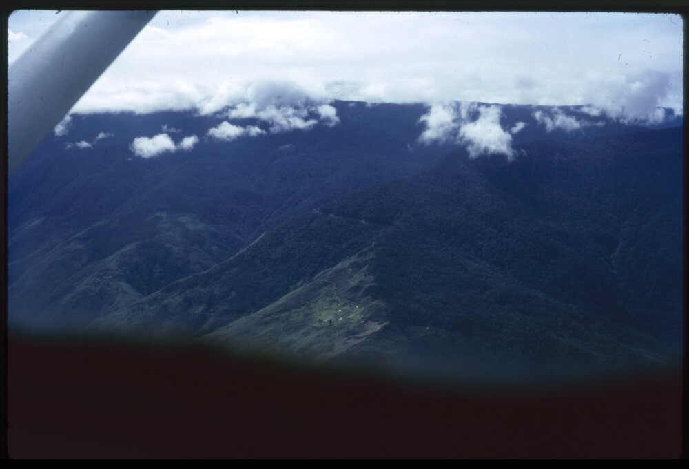 Aerial View of Mountain, Papua New Guinea