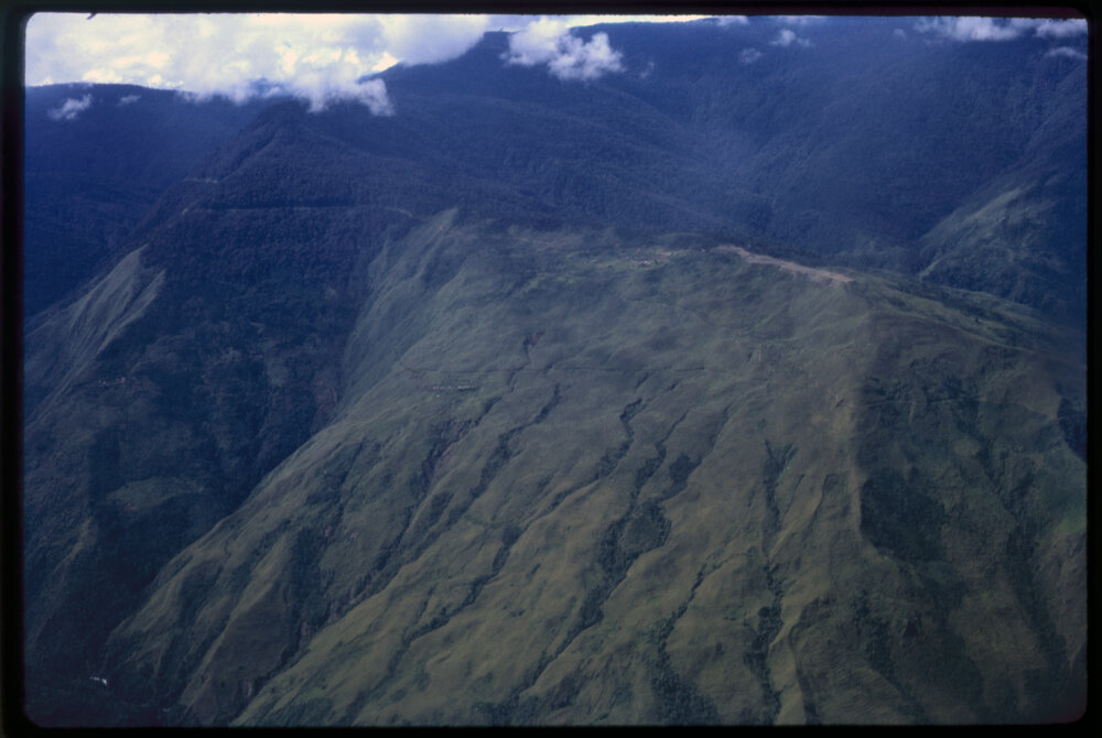 Aerial View of Mountain, Papua New Guinea